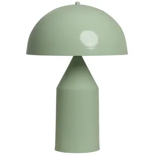 Bamyum Lipeo Tischlampe Mit Kabel Minzgrün Ø30 cm, Pilz Lampe Metall, Vintage Mushroom Lamp, Pilzlampen Wohnzimmer, Table Lamp Retro Tischleuchte Kleine, Nachttischleuchte Seitenlampe Pilzlampen
