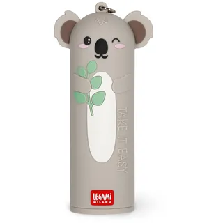 Legami - Tragbares Ladegerät - My Super Power, lädt 2 Geräte gleichzeitig, USB-Kabel Typ C im Lieferumfang enthalten, tragbare Powerbank, Durchmesser 3,5 cm, Höhe 11,60 cm, Koala