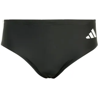 adidas 3-Streifen Badehose Black / White L