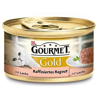 Purina Gourmet Gold Raffiniertes Ragout Lachs