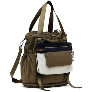 DESIGUAL Basic Modular Discover Backpack Khaki