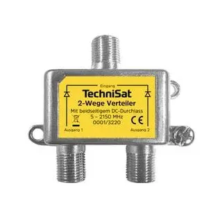 TechniSat 2-Wege-Verteiler SAT-Verteiler 2-fach