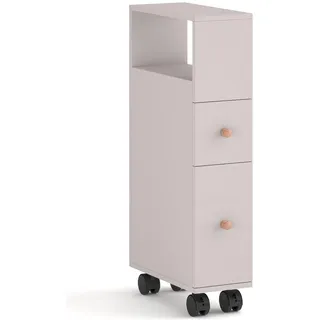 [en.casa] Broreynna Nischenschrank 66 x 15 x 33 cm Sandfarben