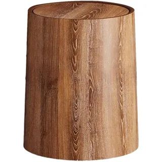 FytStycale Eleganter Mülleimer Aus Holz für Zuhause Und Büro, S