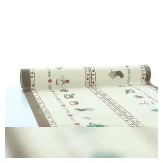 sovie HOME Tischläufer Nostalgie aus Linclass® Airlaid, 40 cm x 4,80 m, 1 Stück - Weihnachten Tischtuch