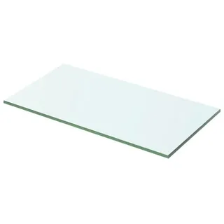 vidaXL Regalboden Glas Transparent 50x20 cm