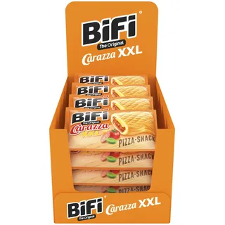 Bifi Carazza XXL – 16er Pack (16 x 75 g) – Herzhafter Pizzasnack zum Mitnehmen