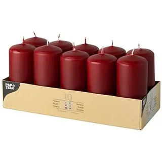 4 x 9 cm 10 St. bordeaux