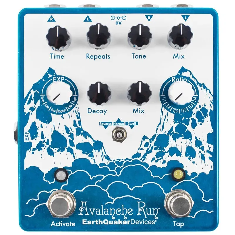 EarthQuaker Devices Avalanche Run - Stereo Reverb Delay