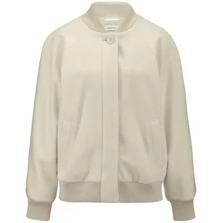 Hessnatur Outdoorjacke aus reiner Bio-Merinowolle (1-St) beige 42