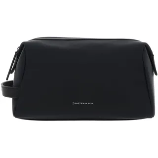 KAPTEN & SON Kulturbeutel Windsor Washbag L All Black