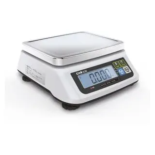 CAS Software CAS SW-II, Kontroll- und Tischwaage, GEEICHT, Wägebereich max. 3 kg, Ablesbarkeit 0,5 g