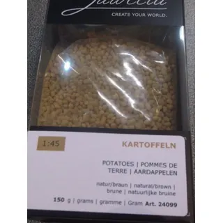 Juweela 24099 Kartoffeln einzeln - natur/braun 150 g