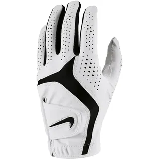Nike Dura Feel X Golfhandschuh, REG (links) Herren 284 – pearl white/pearl white/black M