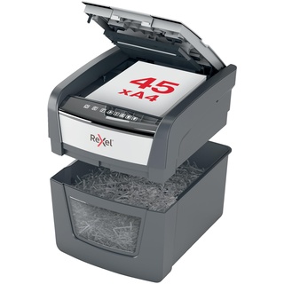Rexel Optimum AutoFeed 45X Aktenvernichter 45 Blatt schwarz