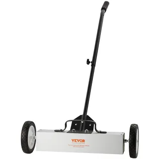 Mophorn VEVOR Magnetbesen Magnetische Kehrmaschine 77-113 cm, Magnetic Sweeper Magnetisch Magnet Besen Magnetbesen Magnetheber 20,4 kg Magnetkraft