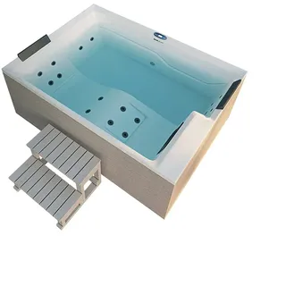 Home Deluxe  Nimbus Deluxe mit Treppe und Thermoabdeckung  207 x 73 x 144 cm