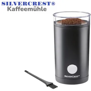 Silvercrest Elektrische Kaffeemühle SKME 180 C1 mit Edelstahlmahlwerk