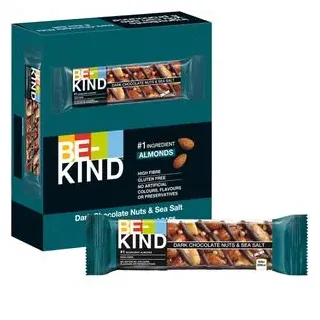 BE-KIND Müsliriegel Dark Chocolate Nuts & Sea Salt, je 40g, 12 Riegel