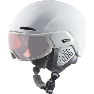 51-55 cm white matt/silver