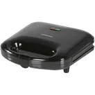 GourmetMaxx Sandwich-Maker  13805 , schwarz , Kunststoff,Metall , Maße (cm): B: 9,5 H: 23,1