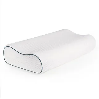 Blumtal Nackenstützkissen - Orthopädisches Kissen - Memory Foam Kissen - Oeko-TEX zertifiziertes Kopfkissen Nackenschmerzen - ergonomisches Kopfkissen Seitenschläfer - Nackenkissen Bett - Neck Pillow