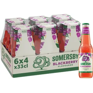 Somersby Blackberry Cider, Glas Einweg (24 x 0.33 L)