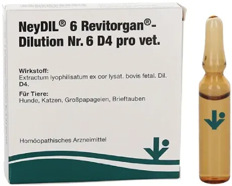 Neydil Nr.6 D4 pro vet. Ampullen 5x2ml