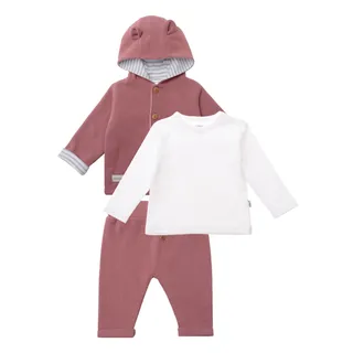 Erstausstattungspaket LILIPUT, Baby, Gr. 56, rosa (rosa, grau), 100% Baumwolle, casual, KOB Set-Artikel, mit niedlichen Details