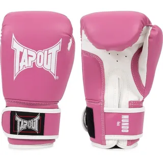 TapouT Junior Boxhandschuhe aus Kunstleder (1Paar) Mundo Kunstleder-boxhandschuhe - Pink / White - 8 Oz