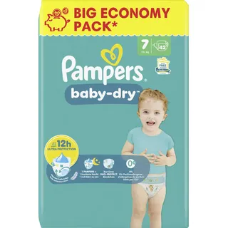 Pampers Baby-Dry Gr. 7 (15+ kg) 42 St.