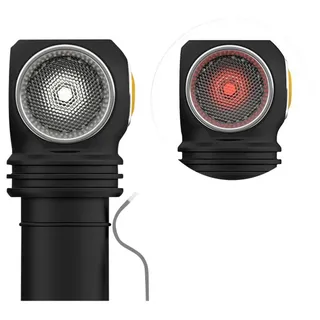 Armytek Wizard C2 WR Magnet USB Multifunktionslampe warm & red LED Stirnlampe mit Magnethalterung akkubetrieben 1100lm 3h 65g