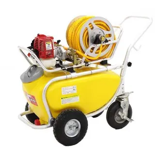 Karrenspritze mit Membranpumpe GeoTech SP 550 2S ALU mit Zweitaktmotor mit Öl-Benzin-Gemisch