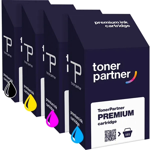MultiPack BROTHER LC-422 (LC422VAL) - Tintenpatrone TonerPartner, black + color (schwarz + farbe)