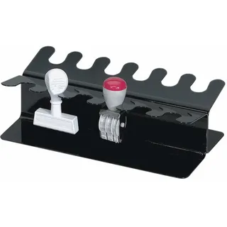 Maul Stempelträger 5221290 12fach gerade Metall schwarz