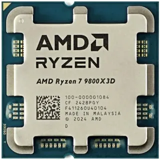 AMD Ryzen 7 9800X3D 4.70-5.20 GHz Tray 100-000001084