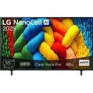 LG NanoCell TV 55NANO80A6B (Flat, 55 Zoll / 139 cm, UHD 4K, SMART TV)