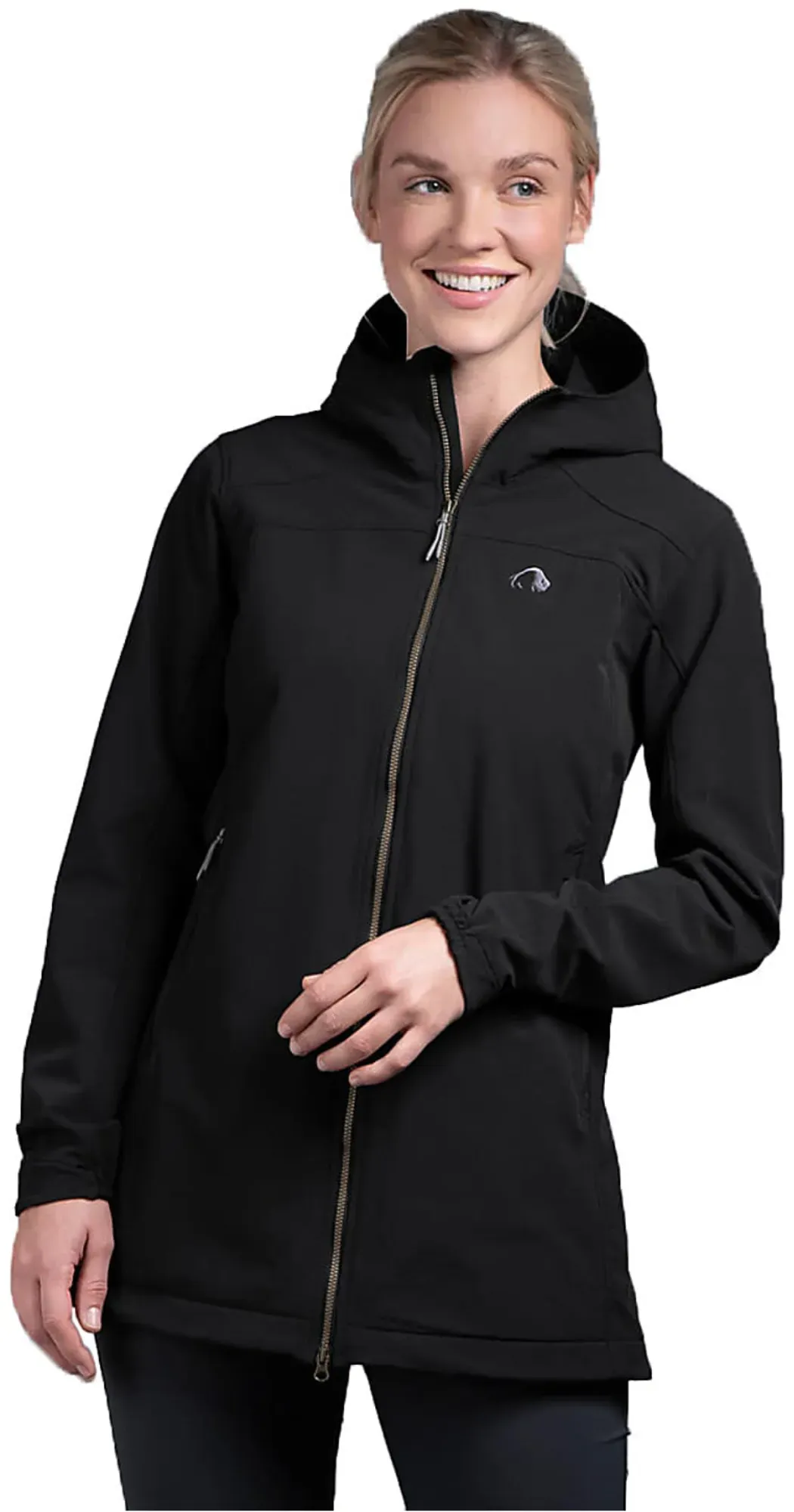 TATONKA GMBH Damen Softshell-Kurzmantel - Cesi W's Hooded Coat - black - 36