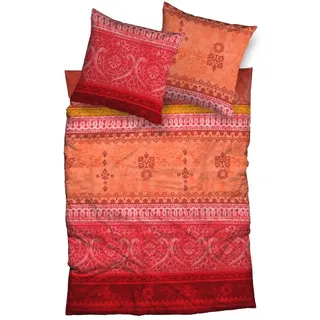 Satin orange 135 x 200 cm + 80 x 80 cm