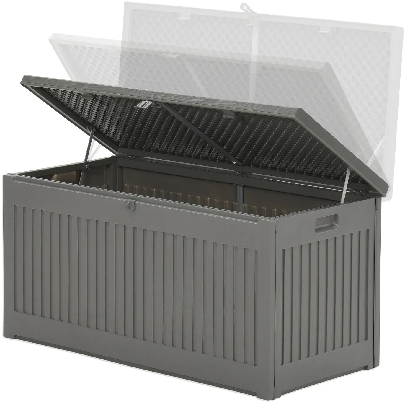 Garden Impressions Kissenbox "Jersey",grau,680 Liter
