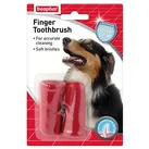 Finger-Zahnbürste für Hunde 2 Stück