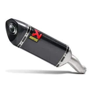 Akrapovic Slip-on Line Auspuffsystem mit EG-BE Titan, Carbon, Edelstahl