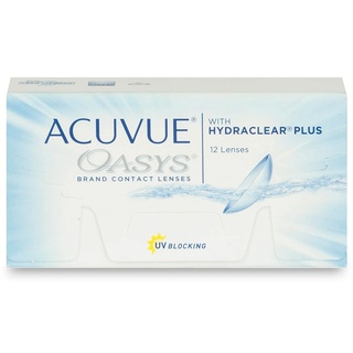 Johnson & Johnson Acuvue Oasys with HYDRACLEAR® PLUS, 12 Zwei-Wochenlinsen-+4.75-8.8-14.00