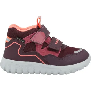 superfit - Klett-Halbschuhe SPORT7 MINI in rot/orange, Gr.26