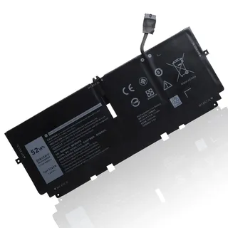 AccuCell Akku für Dell XPS 13 9300, 9310, 9380, wie 2XXFW, FP86V, WN0N0, 7,6 V, 6840 mAh