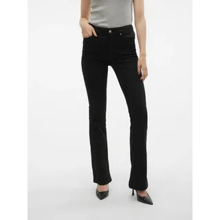 Vero Moda Flash Flared Fit Li140 Jeans Black S 32