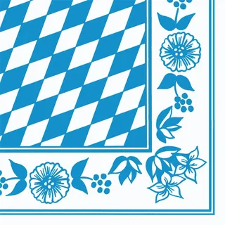 Duni 60 Dunisoft® Servietten, Bayernraute, 40x40cm, 156935, B