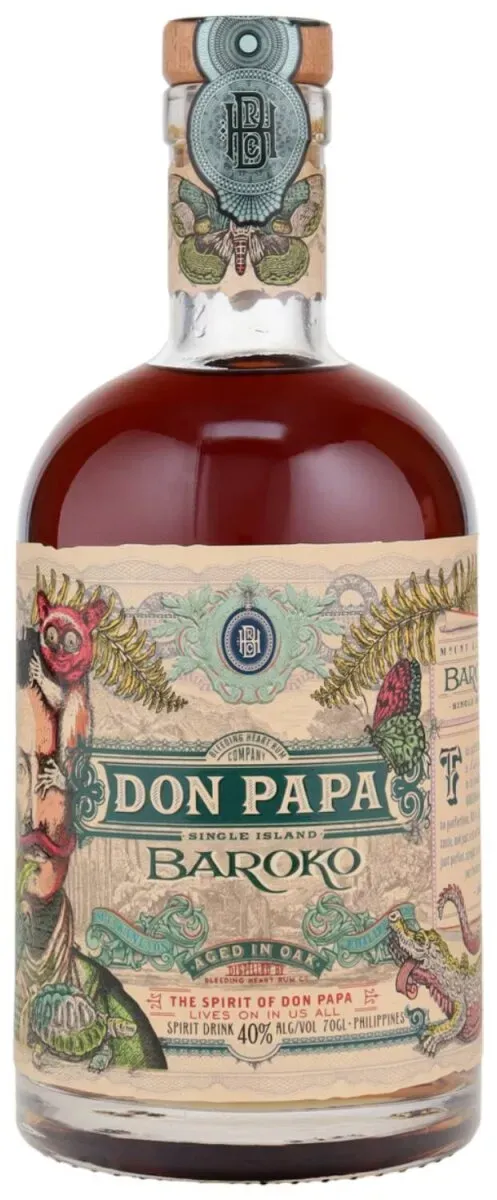 Don Papa Baroko - Aged in Oak Casks - Neue Ausstattung - Rum based...
