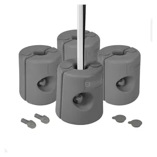 Dönges Pavillonstandfüße befüllbar 4er Set, anthrazit