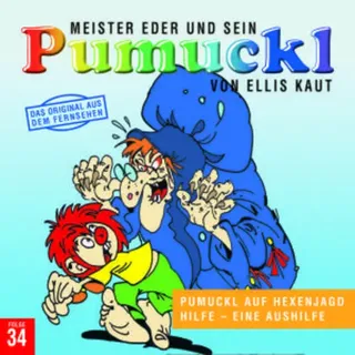 34:Pumuckl Auf Hexenjagd/Hilfe-Eine Aushilfe Pumuckl auf Hexenjagd/Hilfe, Eine Aushilfe - CD, Der Meister Eder und sein Pumuckl - CDs 34